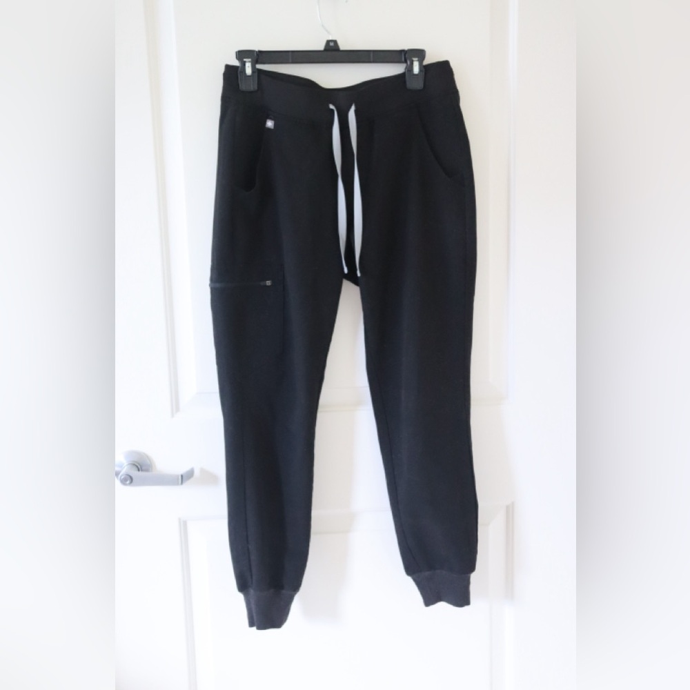 Figs Technical Collection Jogger Scrub pants Black Women Size S P